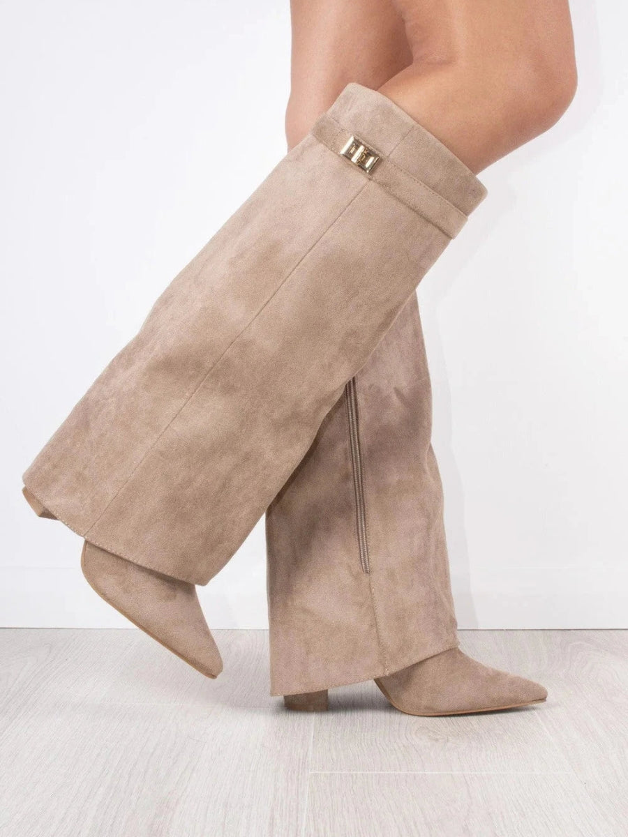Emma | Elegante Damenstiefel aus hochwertigem Suede