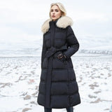 Elsena™ | Luxe Winterjacke Damen mit Pelzkragen