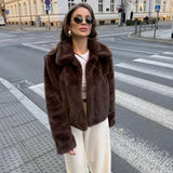 Cassie | Damen Kunstpelzjacke