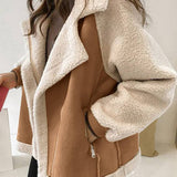 Damen Teddy Pilotenjacke – Warm und Stilvoll für Herbst & Winter