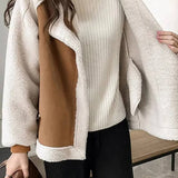 Damen Teddy Pilotenjacke – Warm und Stilvoll für Herbst & Winter