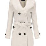 Isabella | Damen Trenchcoat mit Gürtel