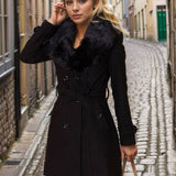 Isabella | Damen Trenchcoat mit Gürtel