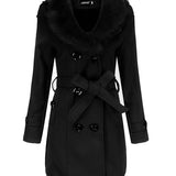 Isabella | Damen Trenchcoat mit Gürtel