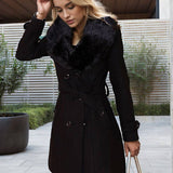 Isabella | Damen Trenchcoat mit Gürtel