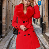 Isabella | Damen Trenchcoat mit Gürtel