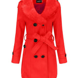 Isabella | Damen Trenchcoat mit Gürtel