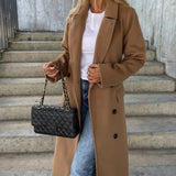 Sophie | Damen Wollmantel mit Wendefunktion