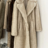 Damen Lange Jacke – Oversize Mantel