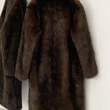 Damen Lange Jacke – Oversize Mantel