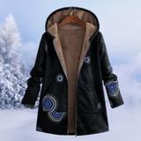 Damen Winterjacke Mit Blumenmuster | Warm