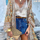 Boho-Kimono Ein Fröhlicher, Stilvoller Und Mittellanger Kimono!