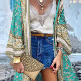 Boho-Kimono Ein Fröhlicher, Stilvoller Und Mittellanger Kimono!