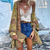 Boho-Kimono Ein Fröhlicher, Stilvoller Und Mittellanger Kimono!