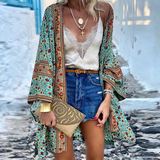 Boho-Kimono Ein Fröhlicher, Stilvoller Und Mittellanger Kimono!