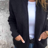 Isabella Damen Strickvest – Weicher und vielseitiger Cardigan für Übergangszeit