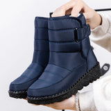 Wasserdichte Antirutsch-Schneestiefel für Damen